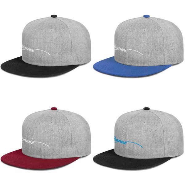 

черный ibanez логотип эмблема мужские и женские snap back baseballcap стили дизайн свой собственный хип-хоп flat brimhats символ знак гитары, Blue;gray