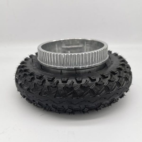 

8inch pneumatic wheels tire black electric mountainboard skateboard stroller scooter rubber inflatable tyre gear wheels