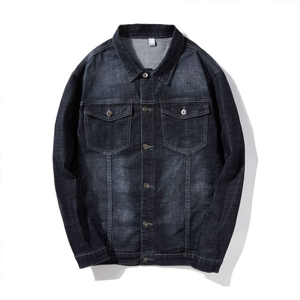 

fashion men jean jacket in the spring of 2019 autumn plus asian size s-6xl 7xl, Black;brown