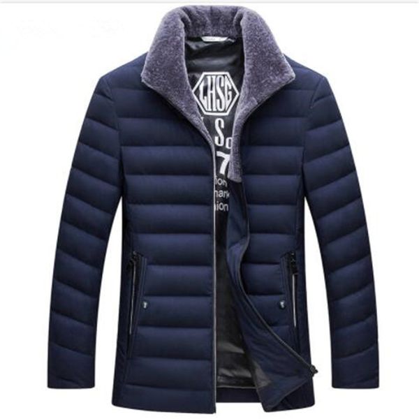 

new style 2018 autumn winter down coat men stand collar white duck down jacket male outerwear warm winter jacket hardy -30, Black;white