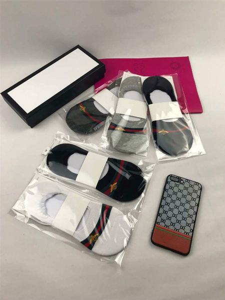 

20s designer socks mens sock womens printed designer knitted socks womens fashion c0py trend underwear sock 5 pairs with boxs1, Black