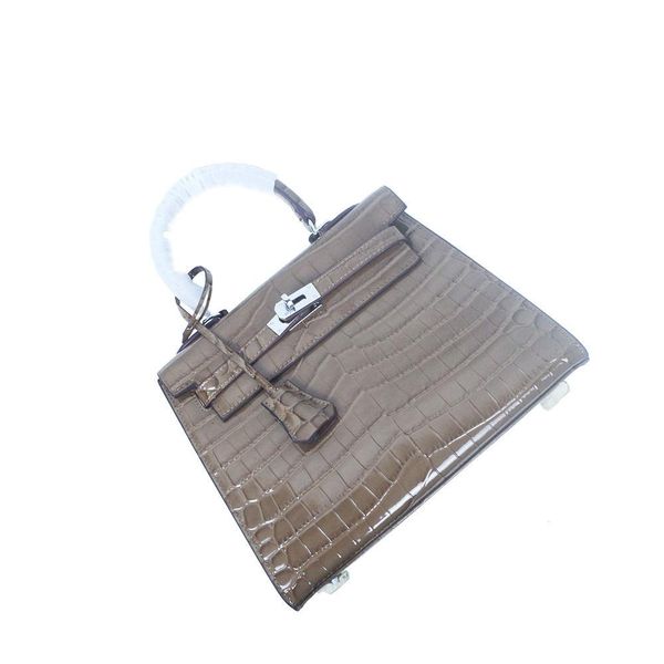

elegant2019 genuine kylie leather woman three-dimensional crocodile grain ma'am hand bill of lading shoulder span package