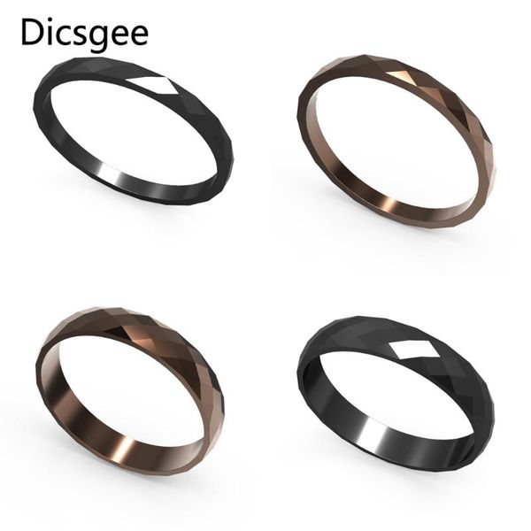 

cremo stackable rings luminous section ring temperament men's ring couple wedding rings valentine's day gift anllios mujer, Slivery;golden