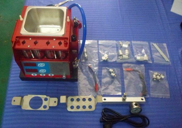 

ultrasonic fuel injector cleaning machine with 4 cylinders to usa/canada