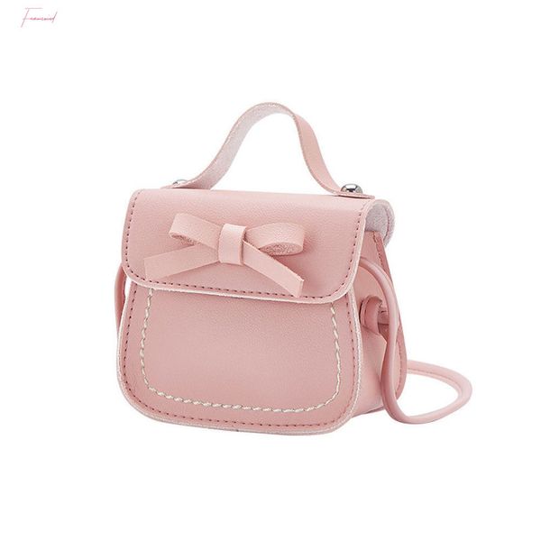 

fashion women shoulder bag pu leather sweet bowknot handbag crossbody bag for girls