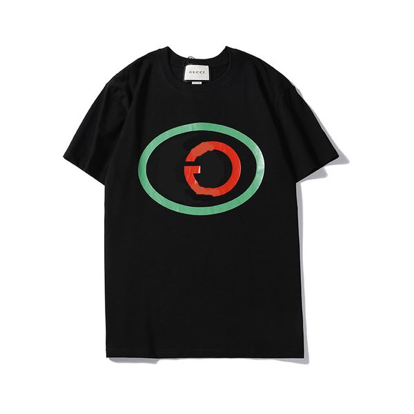 

роскошные мужские дизайнерские футболки с печатным выкройкой модный бренд летние футболки для мужчин новые с коротким рукавом топы тис одежд, White;black