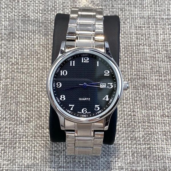 

fashion luxury designer man watch leather elegant watches quartz men wristwatch stainless steel watches relogio masculino clock high quality, Slivery;brown