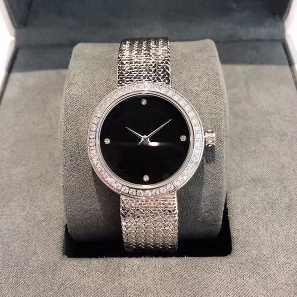 Дешевые модные женские часы Женские дизайнерские часы с бриллиантами Кварцевые японские механизмы Золотые наручные часы Подарки Montre De Luxe Femme
