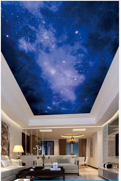 

custom p wallpapers 3d ceiling wallpaper hd big picture beautiful starry sky zenith mural living room background wall papers