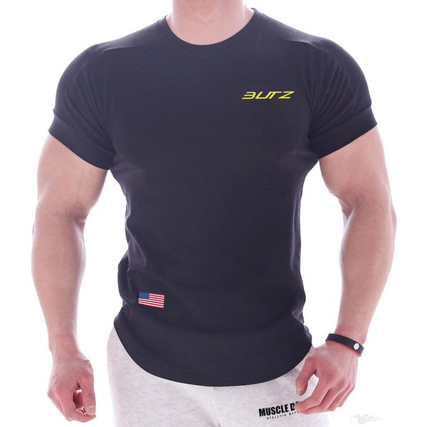

solid color men's t-shirts letter print casual short sleeve fashion mens designer sports tees 3 colors m-2xl, White;black