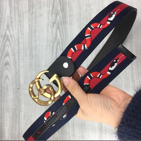 

новые продажи качества пояс змея пряжка пояса бесплатная доставка, Black;brown