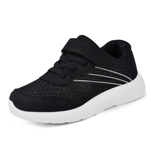 

kid shoes 2020 new kids shoes breathable boys girls sport children casual sneakers baby running mesh canvas, Black;red
