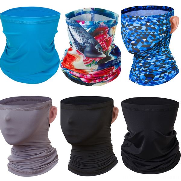 

dpxnt head cycling windproof mtb bike scarf face mask uv protection hiking ski fishing mask scarf bandana headwear skull halloween, Black