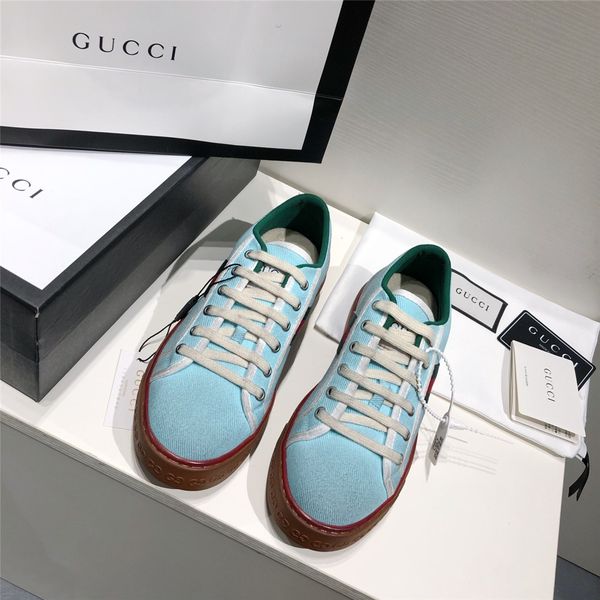 

2020 platform dirty shoes men and women sneakers casual flat shoes luxury retro shoes dhl 5, Black