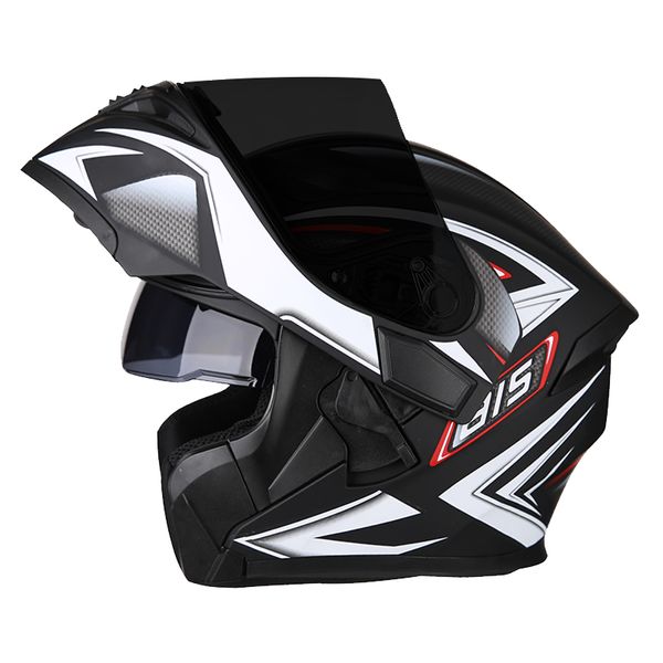 

2019 new flip up motorcycle helmet racing modular dual lens motocross moto helmet full face helmets casco moto capacete casque