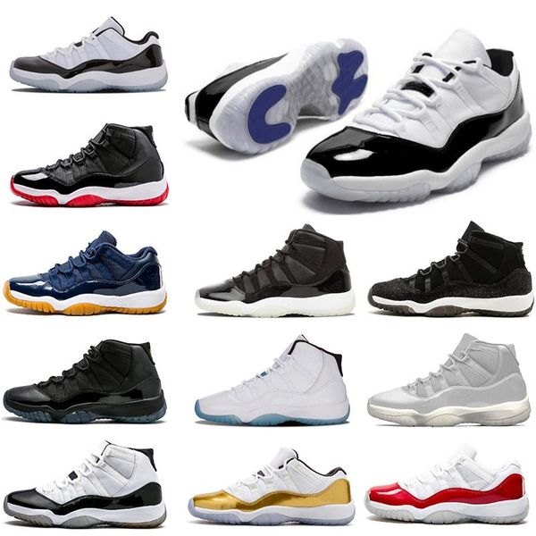 

concord low 11 basketball shoes sneakers 11s men women platinum tint 11 win like 96 prom night trainers sport shoes us 5.5-13