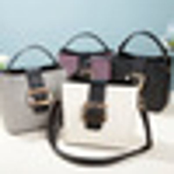 

2019 women fashion female bag leather handbags pu shoulder bag good qualitysmall bucket crossbody bags for women messenger bags