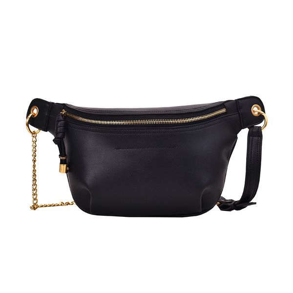 

2020 women's waist bag new waist bag shoulder slant cross women chain fashion