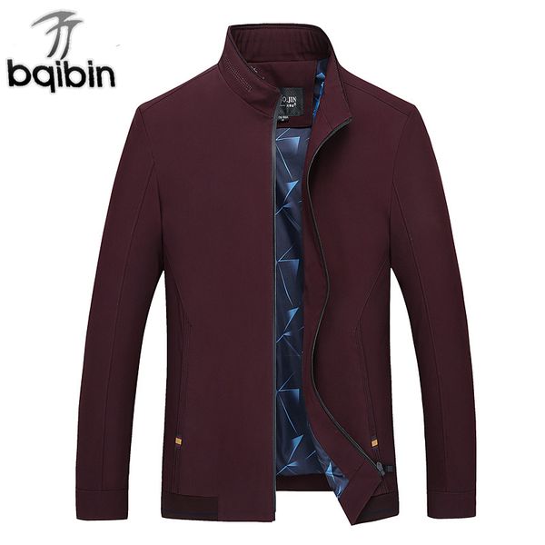 

bomber jacket men 2019 new spring business casual jacket windbreaker male coat slim type outwear, Black;brown