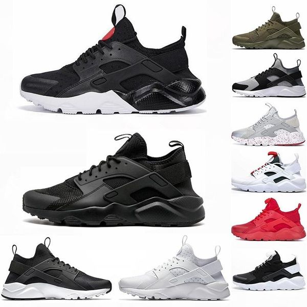 

2020 men shoes huarache 1s triple s black cinder running shoes oreo hurache 4s bone white tail light utility designer sport sneaker
