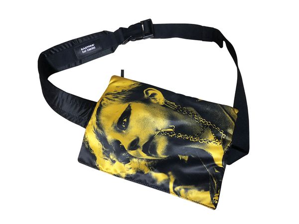 

19ss Eastpak Raf Simons punk Canvas Shoulder Bag Handbags Totes Men Raf Simons Printing Stuff Sacks Storage Bags