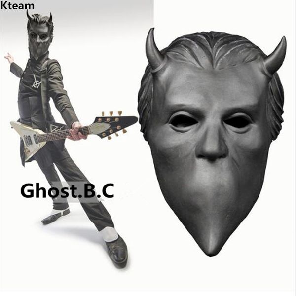 

2019 newghost bc rock roll band cosplay mask nameless ghoul costume props helmet ghost b.c. face mask fancy dress up cosplayest