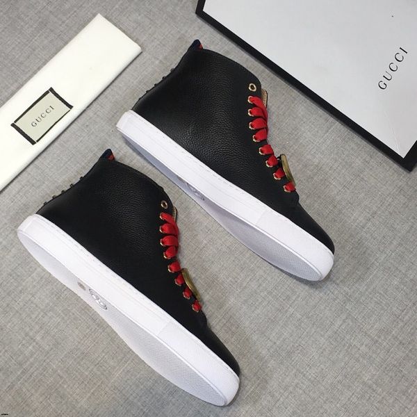 

19ss 2019 spring new men's high-casual shoes comfortable and breathable men's lightweight breathable flat shoes, Black