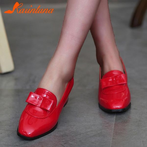 

karin 2020 new fashion large size 43 med heels summer office lady pumps woman shoes sweet bowtie slip on concise shoes lady, Black