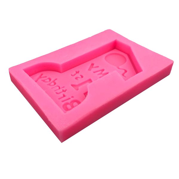 

birthday silicone cake mold fondant sugarcraft chocolate decor baking moulds