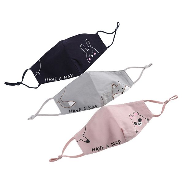 

кошка против haze face mask recycling protect рот респиратор хлопок ткань многоразовый mascarilla дети мода вздремнуть открытый 2 5sma b2