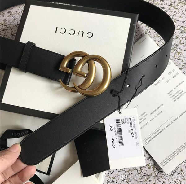

2019 fa hion men de igner belt luxury belt for man leather belt for men women with box and tag hipping