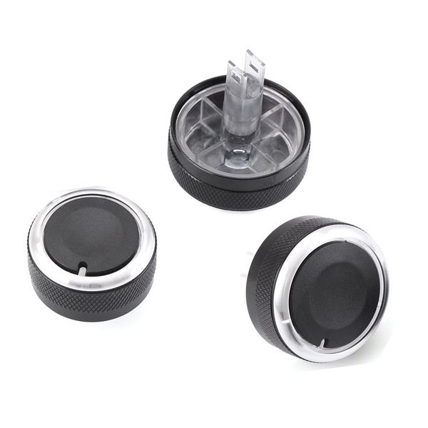 

3pcs/set air conditioning heat control switch ac knob for tiida nv200 livina geniss car accessories