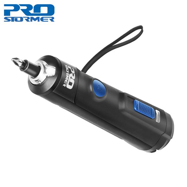 

prostormer 4v mini cordless electric screwdriver usb rechargeable smart multifunction electric screwdriver set with 32+1 bit set
