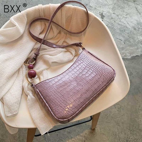 

bxx] crocodile pattern pu leather crossbody bags for women 2020 spring new shoulder handbags lady travel cross body bag hm105