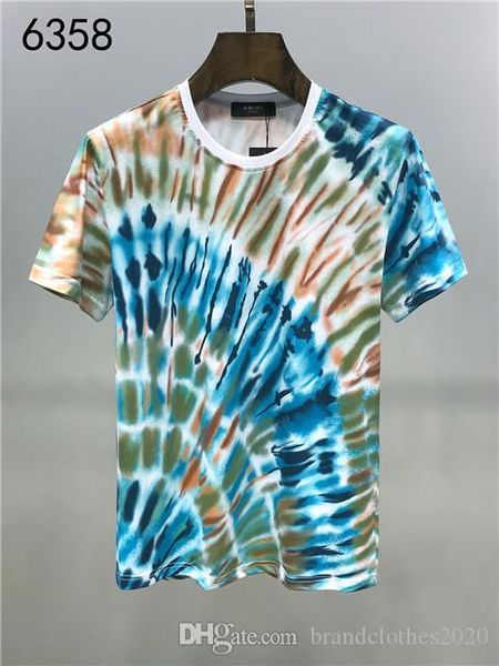 

los angeles fashion designers amiri t-shirt #001 usa off mens women summer short sleeve streetwear luxuries punk rock white tees medusa