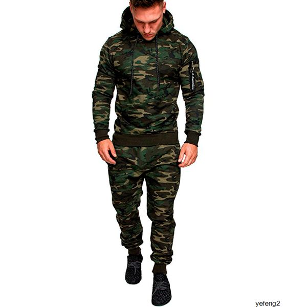 

mens designer hoodie men outdoor sports leisure pullover sublimation camouflage suit, Black