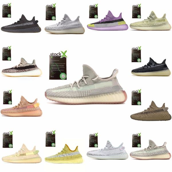 

kanye west статическая кроссовки tail new исрафил шлак desert sage earth light zebra женские мужские кроссовки кроссовки размер 13 luxky j #