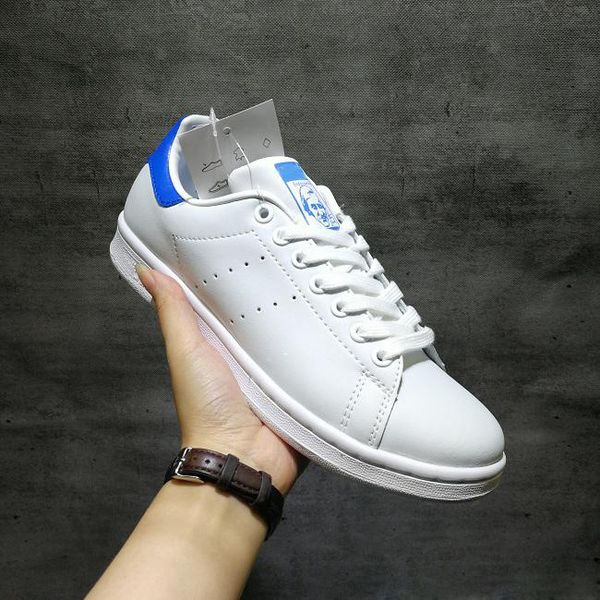 

2019 smith casual shoes raf simons stan smiths spring copper white pink black fashion man leather brand woman man shoes flats sneakers