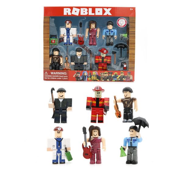 2019 Roblox Game Building Block Doll Occupation A Citizen Fund 6 Doll Parts Toys Game Dolls 7 8cm From Windgame 1246 Dhgatecom - 