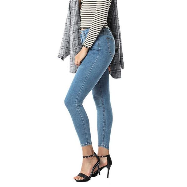 

гоѬие женин hight алией джин вободне длинне ан каѬман джиновой stretch д, Blue