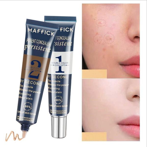 

two-tone concealer powerful blemish concealer facial mask cream web celebrity same style bb cream