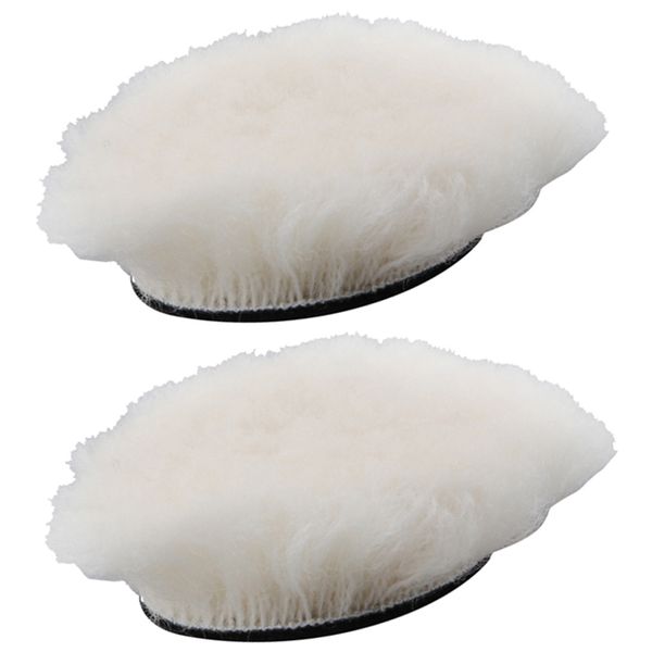 

2pcs 3 inch wool polishing buffing polishing wheel for car, glass