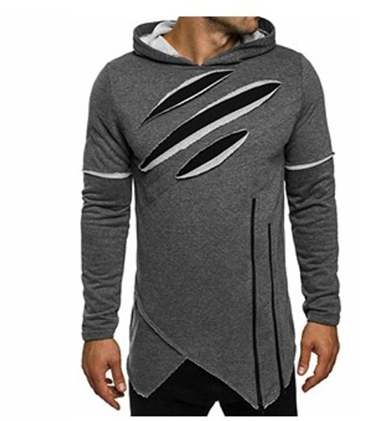

monerffi 2019 custom hoodie sweatshirts personality 3d print animal hooded hoodies customize hoodie design pullovers, Black