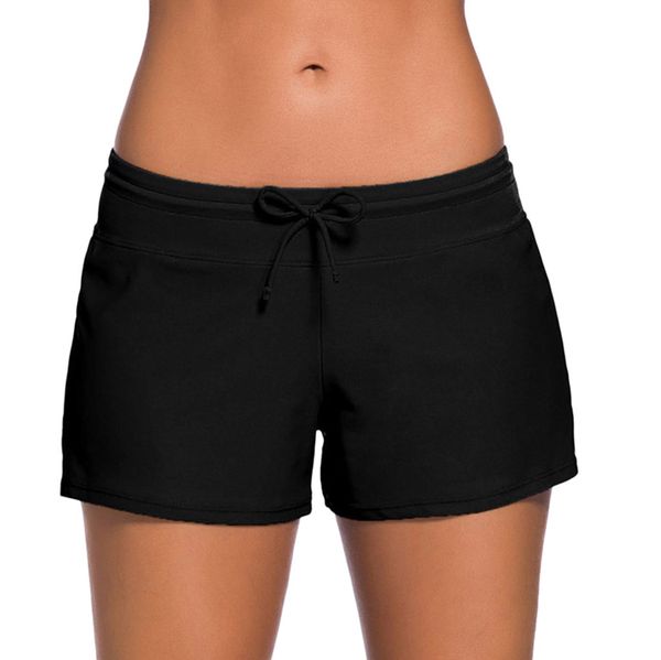 

happy holiday enjoy swimming women swimsuit shorts tankini swim briefs plus size bottom boardshort swim short biquini
