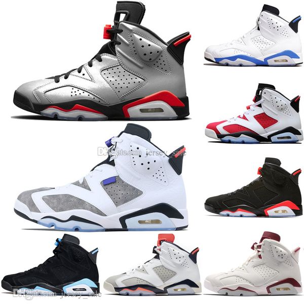 

2019 bred 6 6s mens basketball shoes infrared 23 3m reflective bugs bunny tinker black cat men sport sneakers designer trainers