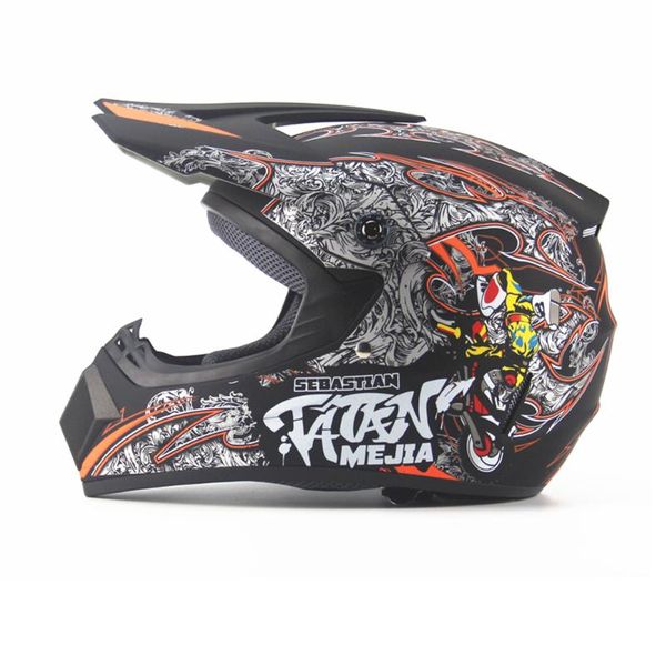 

personality offroad helmet men women's helmet motorycle mountain bike racing dh downhill pirate skull casque moto capacete