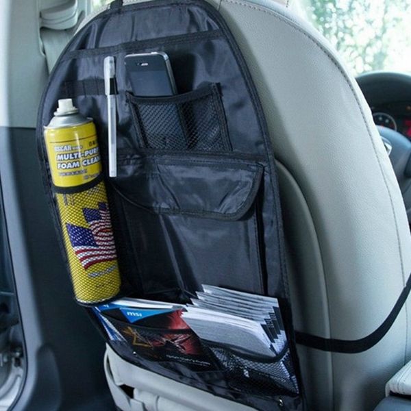 Alta capacidade auto carro assento organizador portador multi-bolso viagem de armazenamento de viagem cabide veículos backseat caixa de organização frete grátis