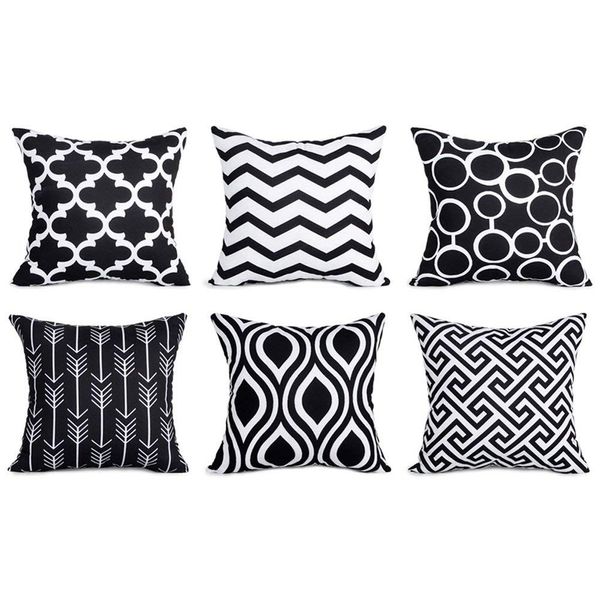 

pillow cover 6pc/set home decorative pillowcase cotton linen sofa cushion throw housses de coussins pivoines coton lin 19jul17