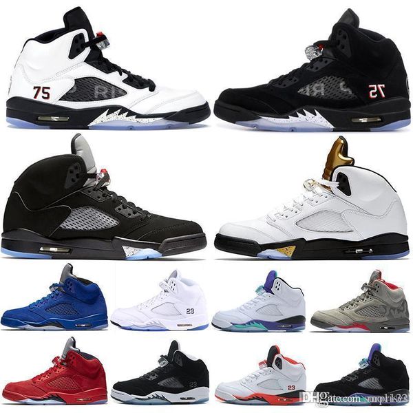 

mens basketball shoes v psg x pairs 5s black white grapes red suede camo grey og black metallic oreo designer shoes sneakers trainers