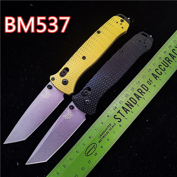 

BENCHMADE BM 537 НОЖ Bugout AXIS Osborne Складной нож M4 лезвия на открытом воздухе кемпинга EDC BM940 BM943 781 485 535 3310 C07 нож бабочки